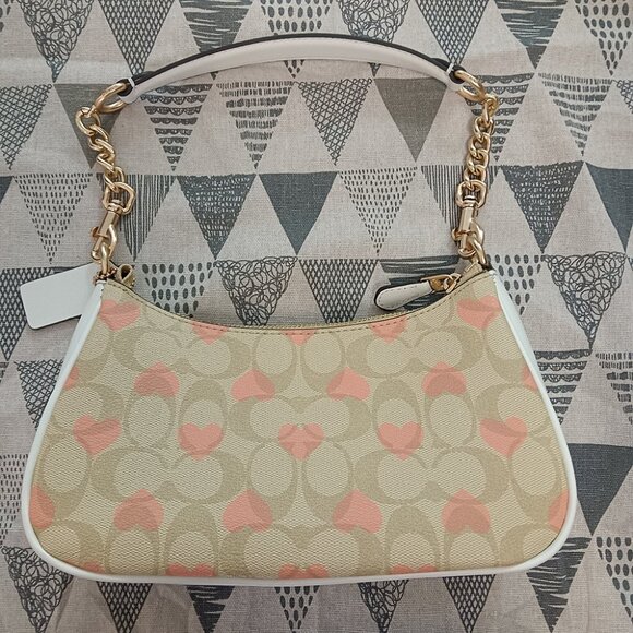 Coach Jules Hobo in Signature Canvas shoulder bag Crossbody Bag - Picture 2 of 6